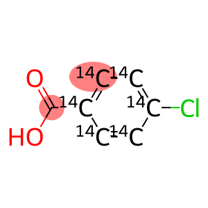 4-CHLORO[RING-U-14C]BENZOIC ACID