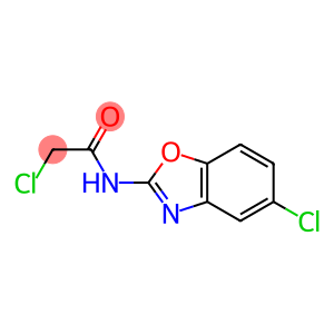 2-CHLORO-N-(5-CHLORO-BENZOOXAZOL-2-YL)-ACETAMIDE