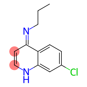 7-CHLORO-4-N-PROPYLIMINO-1,4-DIHYDROQUINOLINE