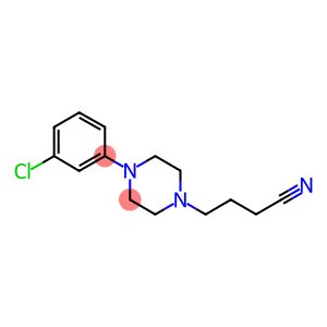 4-[4-(3-CHLOROPHENYL)PIPERAZINO]BUTANENITRILE