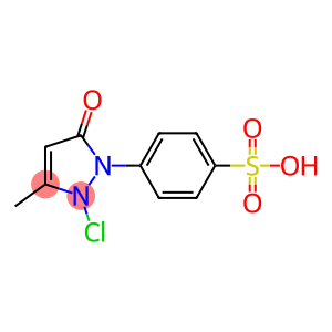 1,2 CHLORO 4-SULPHOPHENYL 3-METHYL 5-PYRAZOLONE