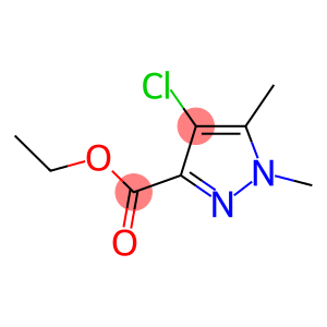 4-CHLORO-1,5-DIMETHYL-1 H-PYRAZOLE-3-CARBOXYLIC ACID ETHYL ESTER