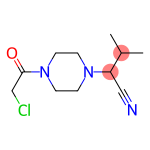 2-[4-(CHLOROACETYL)PIPERAZIN-1-YL]-3-METHYLBUTANENITRILE