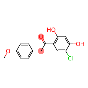 5'-CHLORO-2',4'-DIHYDROXY-2(4'-METHOXYPHENYL)ACETOPHENONE