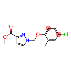 1-(4-CHLORO-2-METHYL-PHENOXYMETHYL)-1 H-PYRAZOLE-3-CARBOXYLIC ACID METHYL ESTER