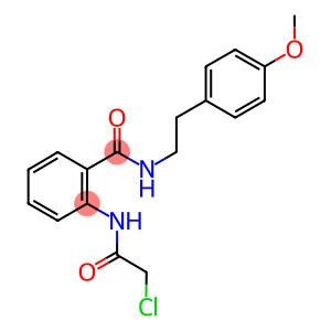 2-(2-CHLORO-ACETYLAMINO)-N-[2-(4-METHOXY-PHENYL)-ETHYL]-BENZAMIDE