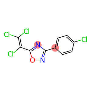 3-(4-CHLOROPHENYL)-5-(1,2,2-TRICHLOROVINYL)-1,2,4-OXADIAZOLE