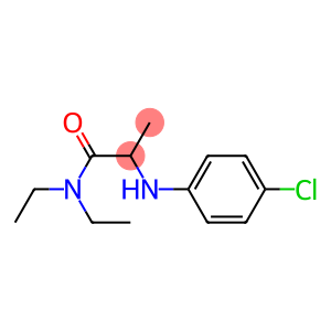 2-[(4-chlorophenyl)amino]-N,N-diethylpropanamide