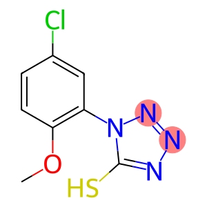 1-(5-chloro-2-methoxyphenyl)-1H-1,2,3,4-tetrazole-5-thiol