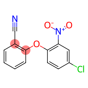 2-(4-chloro-2-nitrophenoxy)benzonitrile