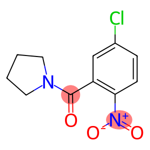 1-[(5-chloro-2-nitrophenyl)carbonyl]pyrrolidine