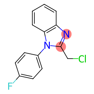 2-(chloromethyl)-1-(4-fluorophenyl)-1H-1,3-benzodiazole