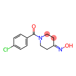 1-(4-chlorobenzoyl)piperidin-4-one oxime