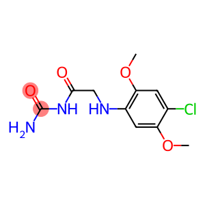 {2-[(4-chloro-2,5-dimethoxyphenyl)amino]acetyl}urea