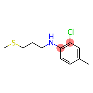 2-chloro-4-methyl-N-[3-(methylsulfanyl)propyl]aniline