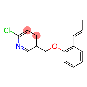 2-chloro-5-[2-(prop-1-en-1-yl)phenoxymethyl]pyridine