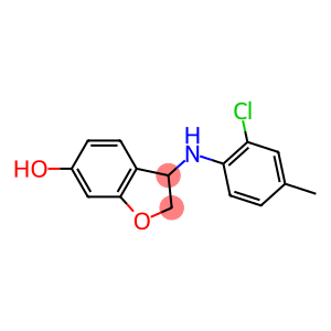 3-[(2-chloro-4-methylphenyl)amino]-2,3-dihydro-1-benzofuran-6-ol