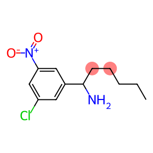 1-(3-chloro-5-nitrophenyl)hexan-1-amine