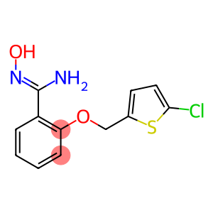 2-[(5-chlorothien-2-yl)methoxy]-N'-hydroxybenzenecarboximidamide