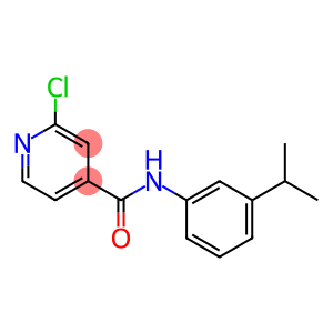 2-chloro-N-[3-(propan-2-yl)phenyl]pyridine-4-carboxamide