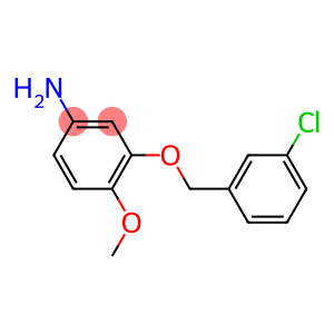 3-[(3-chlorobenzyl)oxy]-4-methoxyaniline