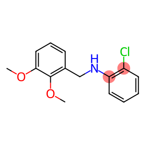 2-chloro-N-[(2,3-dimethoxyphenyl)methyl]aniline