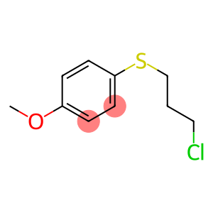 1-[(3-chloropropyl)thio]-4-methoxybenzene