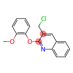 3-(chloromethyl)-2-(2-methoxyphenoxy)quinoline