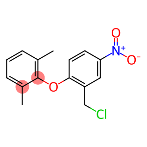 2-[2-(chloromethyl)-4-nitrophenoxy]-1,3-dimethylbenzene