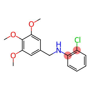 2-chloro-N-[(3,4,5-trimethoxyphenyl)methyl]aniline