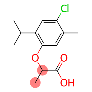 2-(4-chloro-2-isopropyl-5-methylphenoxy)propanoic acid