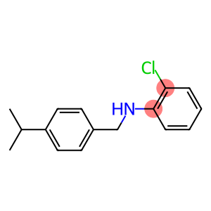 2-chloro-N-{[4-(propan-2-yl)phenyl]methyl}aniline