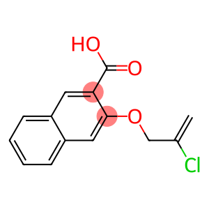 3-[(2-chloroprop-2-en-1-yl)oxy]naphthalene-2-carboxylic acid