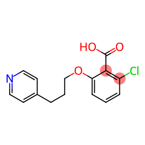 2-chloro-6-[3-(pyridin-4-yl)propoxy]benzoic acid