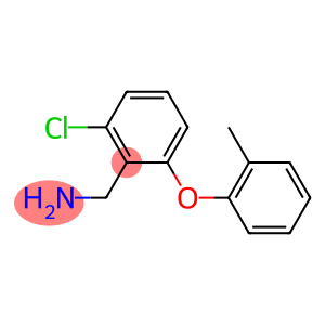 [2-chloro-6-(2-methylphenoxy)phenyl]methanamine