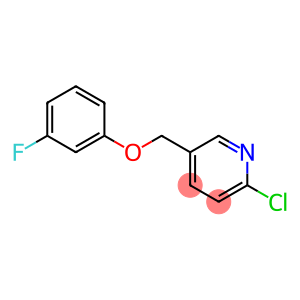 2-chloro-5-(3-fluorophenoxymethyl)pyridine