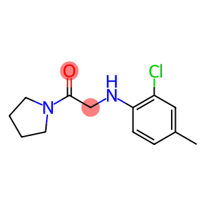 2-[(2-chloro-4-methylphenyl)amino]-1-(pyrrolidin-1-yl)ethan-1-one