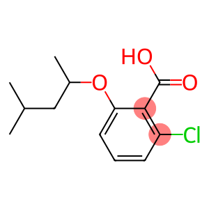 2-chloro-6-[(4-methylpentan-2-yl)oxy]benzoic acid