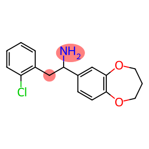 2-(2-chlorophenyl)-1-(3,4-dihydro-2H-1,5-benzodioxepin-7-yl)ethan-1-amine