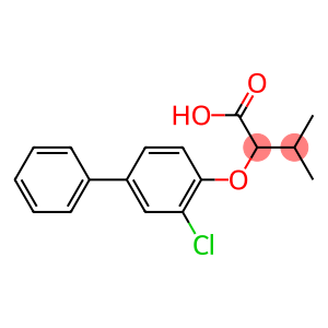 2-(2-chloro-4-phenylphenoxy)-3-methylbutanoic acid