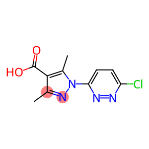 1-(6-chloropyridazin-3-yl)-3,5-dimethyl-1H-pyrazole-4-carboxylic acid