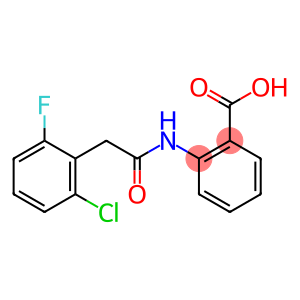 2-[2-(2-chloro-6-fluorophenyl)acetamido]benzoic acid