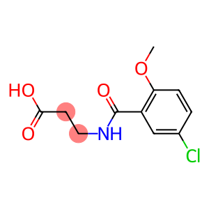 3-[(5-chloro-2-methoxyphenyl)formamido]propanoic acid