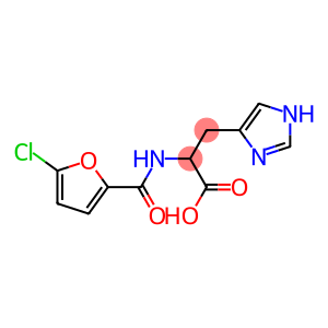 2-[(5-chlorofuran-2-yl)formamido]-3-(1H-imidazol-4-yl)propanoic acid