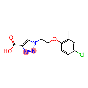 1-[2-(4-chloro-2-methylphenoxy)ethyl]-1H-1,2,3-triazole-4-carboxylic acid
