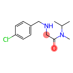 2-{[(4-chlorophenyl)methyl]amino}-N-methyl-N-(propan-2-yl)acetamide