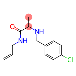 2-{[(4-chlorophenyl)methyl]amino}-N-(prop-2-en-1-yl)propanamide