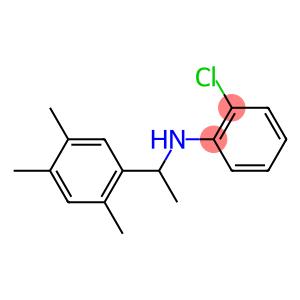 2-chloro-N-[1-(2,4,5-trimethylphenyl)ethyl]aniline