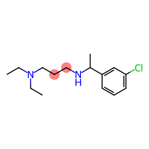 [1-(3-chlorophenyl)ethyl][3-(diethylamino)propyl]amine