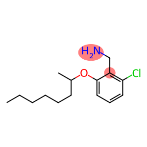 [2-chloro-6-(octan-2-yloxy)phenyl]methanamine